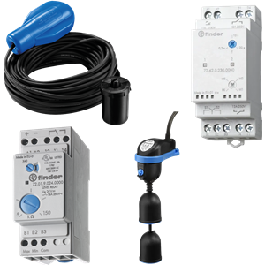 Finder Float Switches and Level Control Relays Stylized Photo