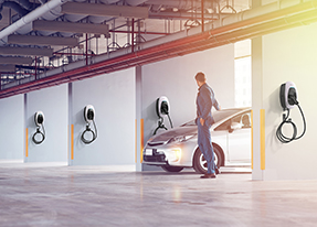 electric vehicles in the built environment