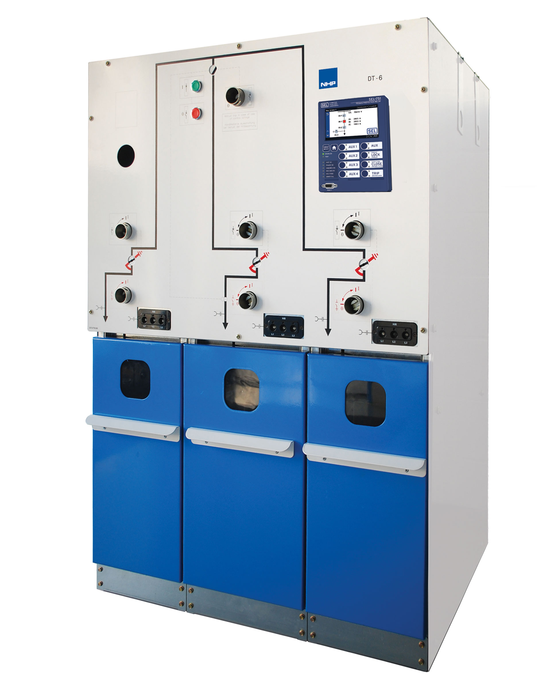 Gas_Insulated_Switchgear_DT-6_SEL_RELAY