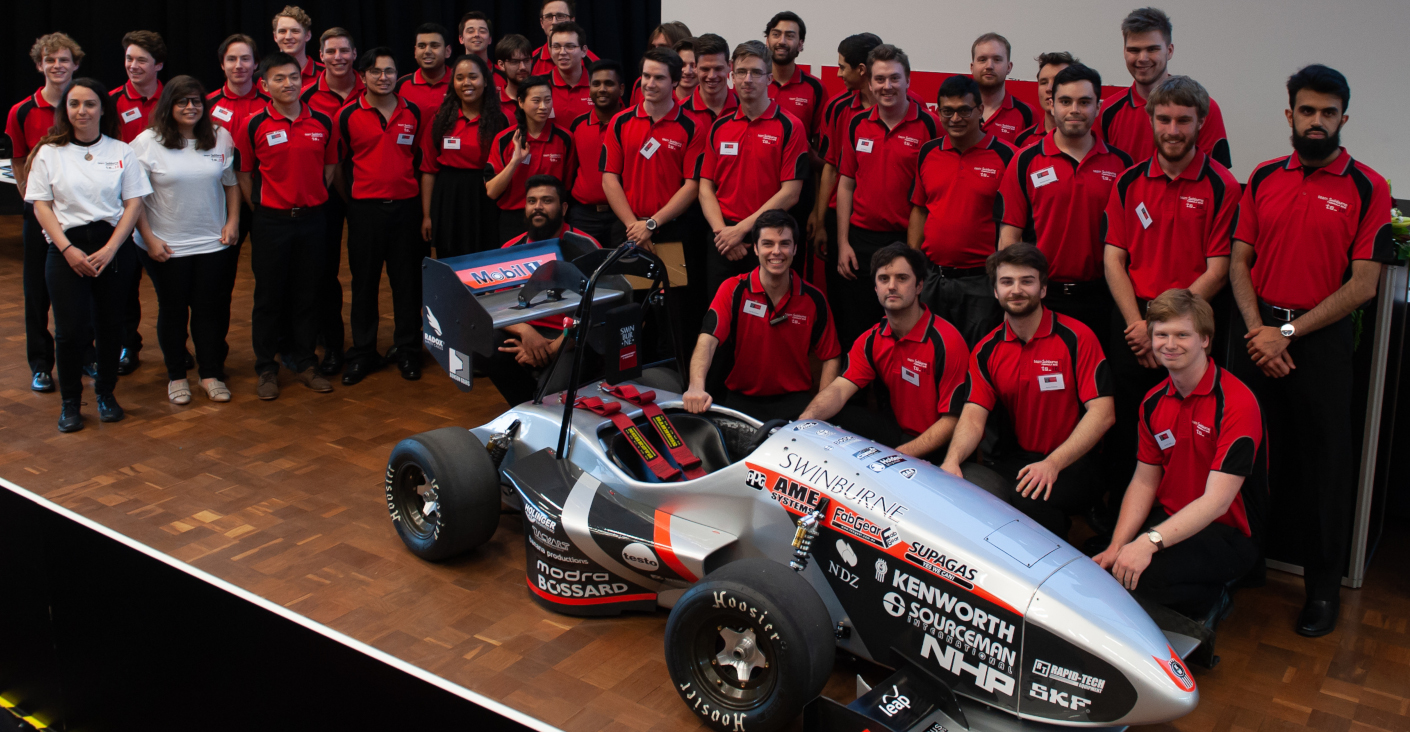 Team Swinburne stays on track with the support of NHP hero