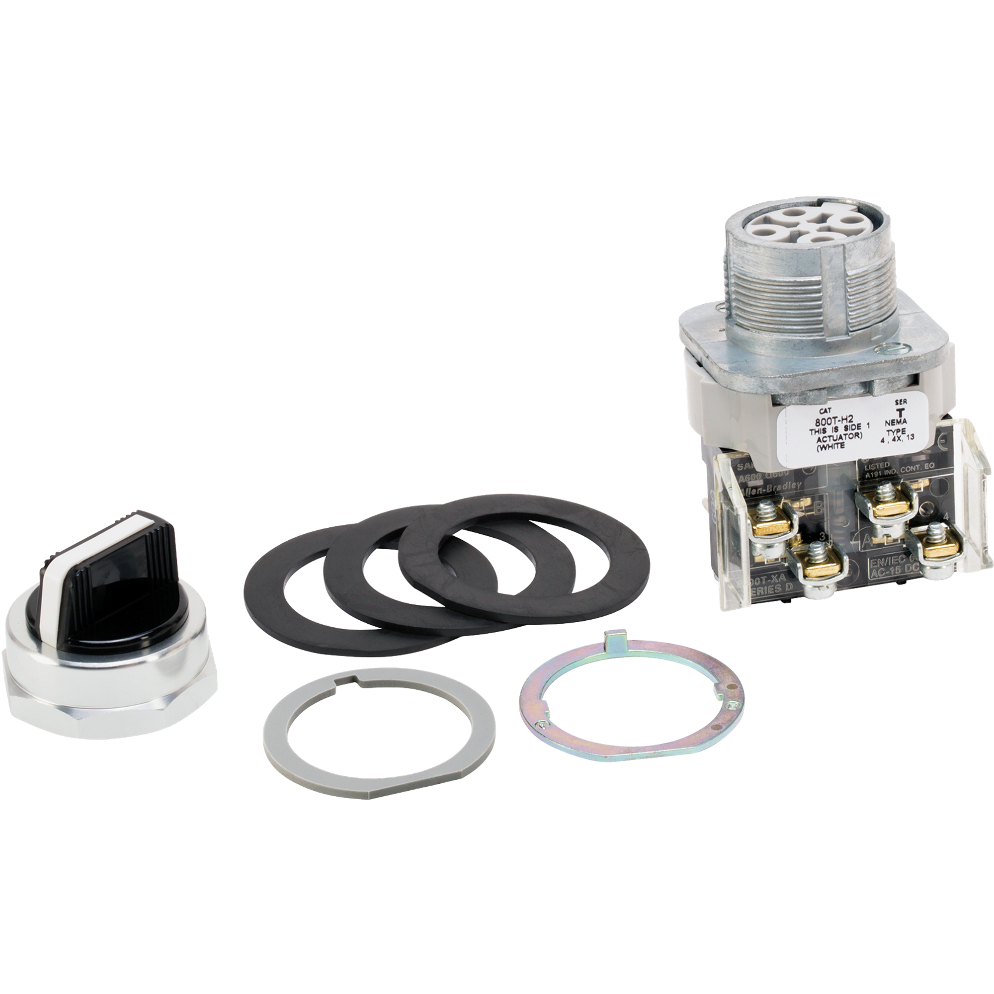 allen bradley 800h 3 position selector switch