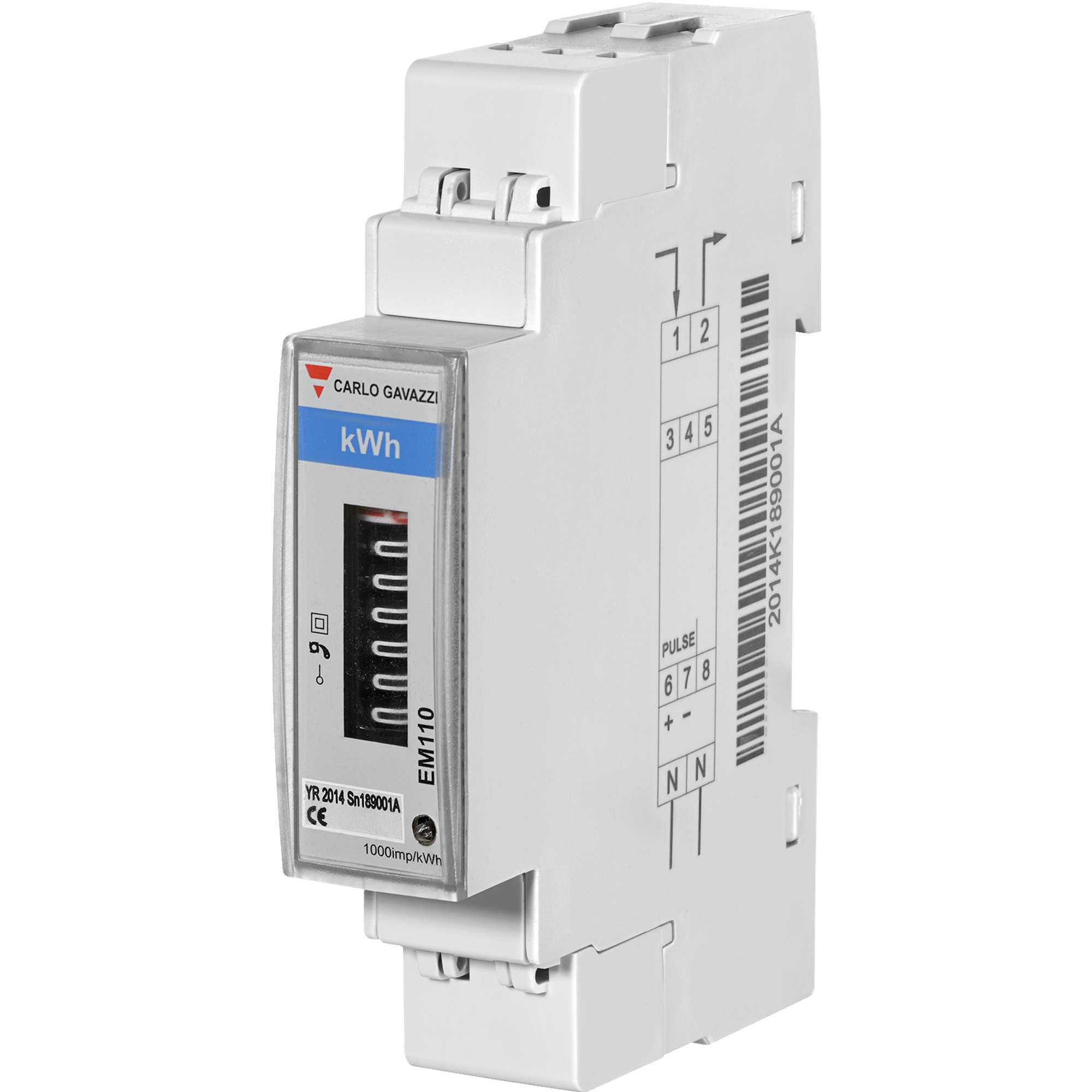 Carlo Gavazzi EM110 Direct connect kWh Counter