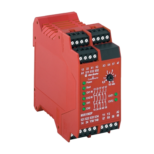 AB 440R MSR Safety Relay 24VAC/DC 1NC/2NC/LC 5NOSFTY AM/MM 1.530S