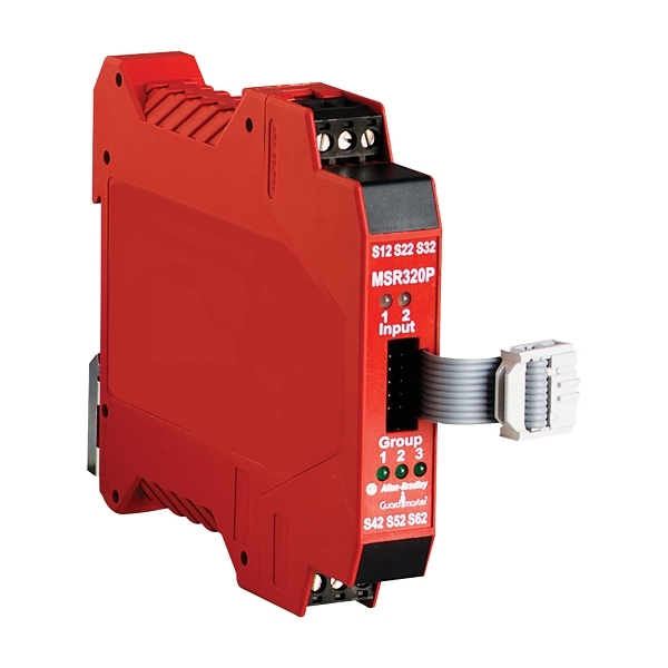 AB 440R MSR Safety Relay In Module MSR320P 1NC/2NC/3NC/1NC+1NO/LC/SM