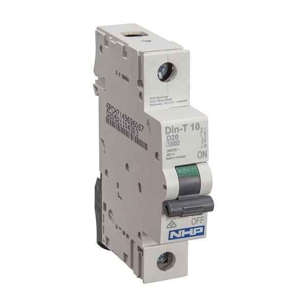 DTCB10105D MCB 10kA 1P D Curve