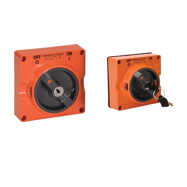 ISOKC2SW350PROLB Key Common Switch 3P 50A 500V AC Resistant Orange