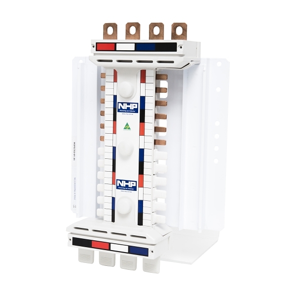 NHP POWERMAX DIN T NC Busbar Chassis 250A 24 Way 3Pole Plus Neutral