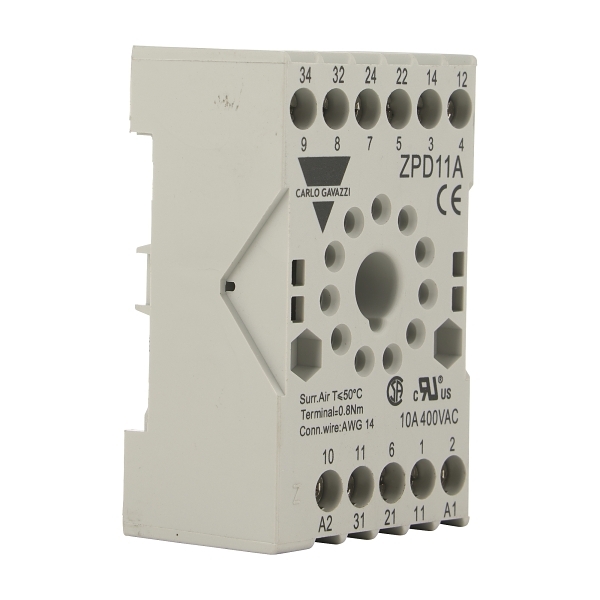 Carlo Gavazzi Timer Relays Plug In Base for Carlo Gavazzi