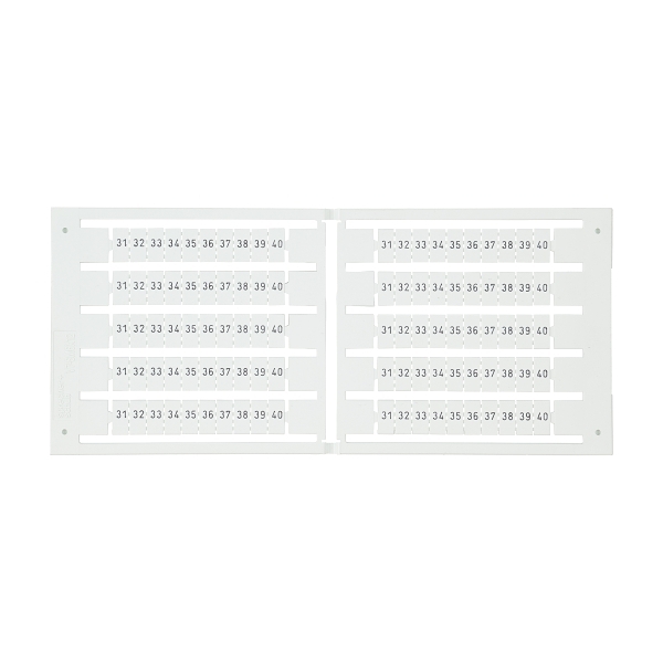 V7SM6X12H04 Marking Tags for Screw Terminal Block