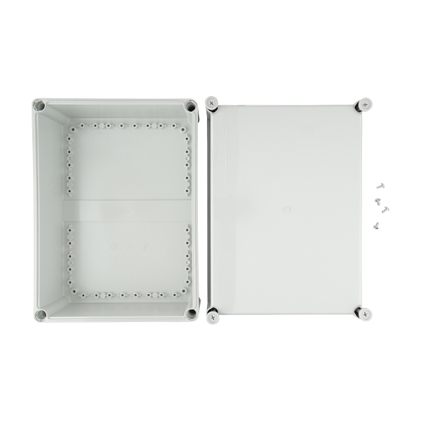 PC382818G Terminal Box PC H280xW380xD180mm Grey Lid