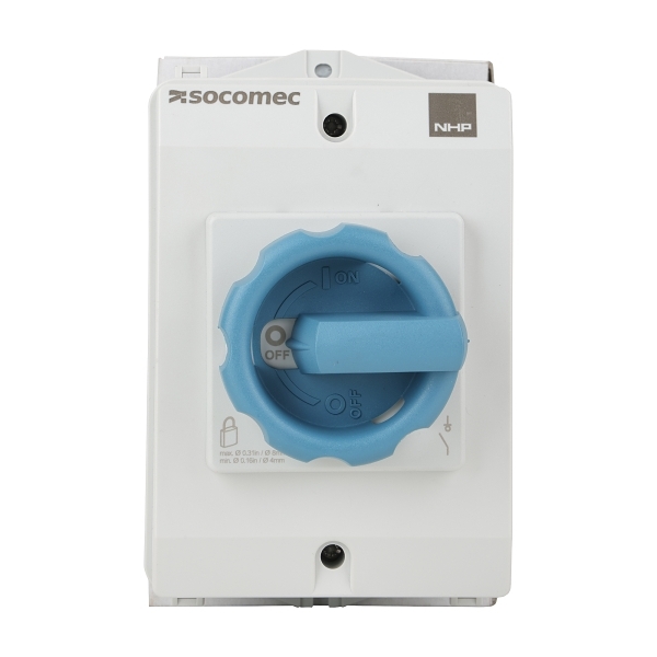 ISO440PGS SOCOMEC ISO ENCLOSED SWITCH 3P