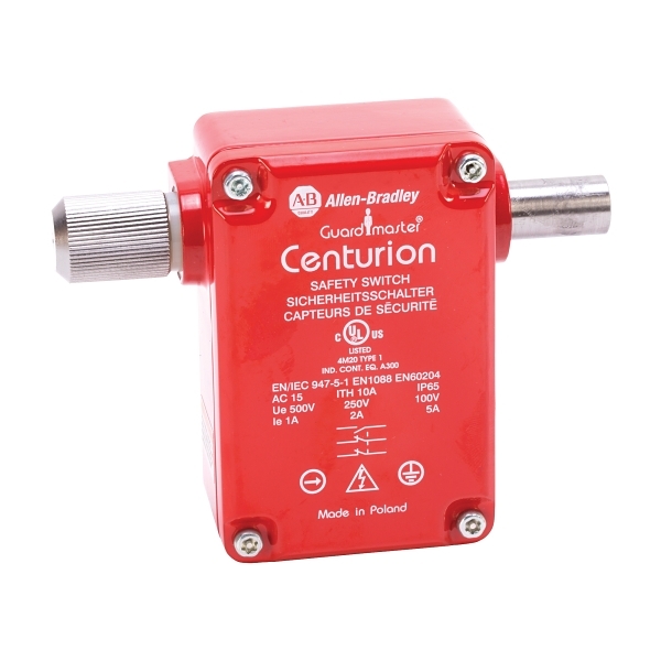Allen-Bradley 440K Centurion Guardlock Switch 2NC Safety 1NO Allen-Bradley 440K Centurion Guardlock Switch 2NC Safety 1NO