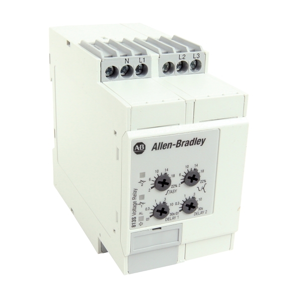 AllenBradley 813S Three Phase Voltage Monitor Relay Under and Over