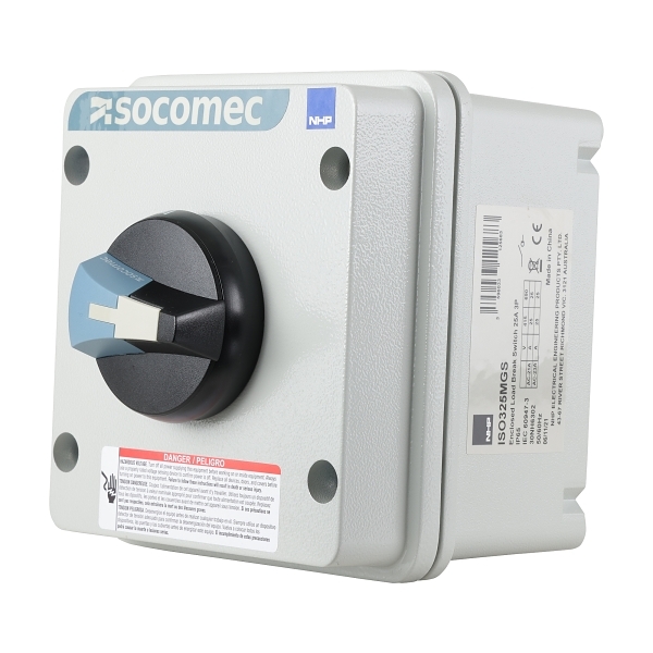 ISO325MGS SOCOMEC ISO ENCLOSED SWITCH 3P