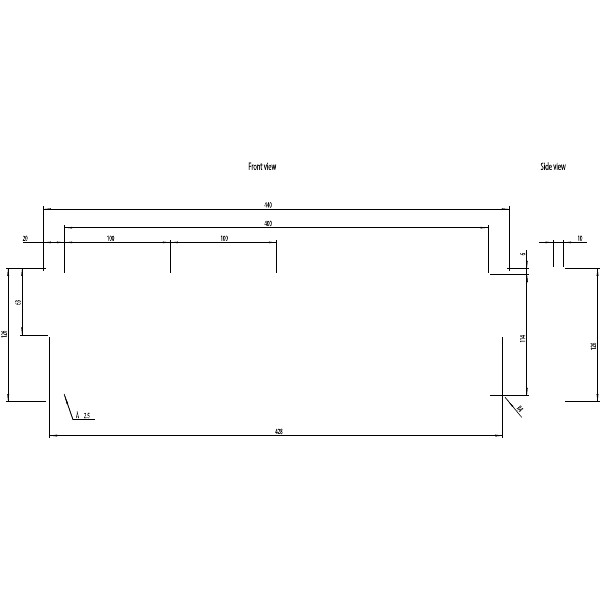 nVent HOFFMAN MAS/MAD Combining Gasket Size 3 W410 x H96mm Opening