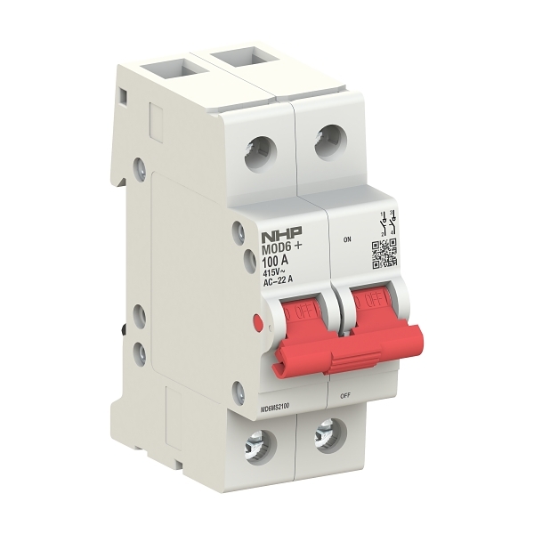MOD6+ Main Switch 2P 100A