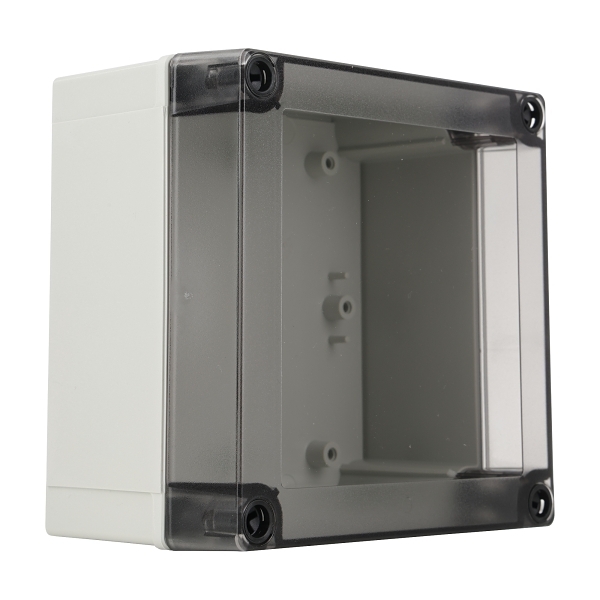 PC9535LT Terminal Box PC H130 x W130 x D75mm Clear