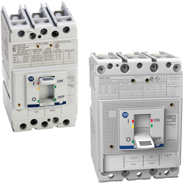 Allen-Bradley Moulded Case Circuit Breakers