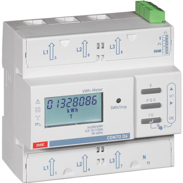 IME CONTO D6 Three Phase Energy Meters