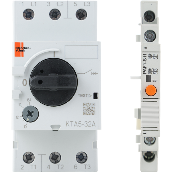 Sprecher and Schuh KT5 Motor Protection Circuit Breaker
