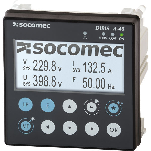 Socomec DIRIS A 40 Quick Connect Multifunction Meters