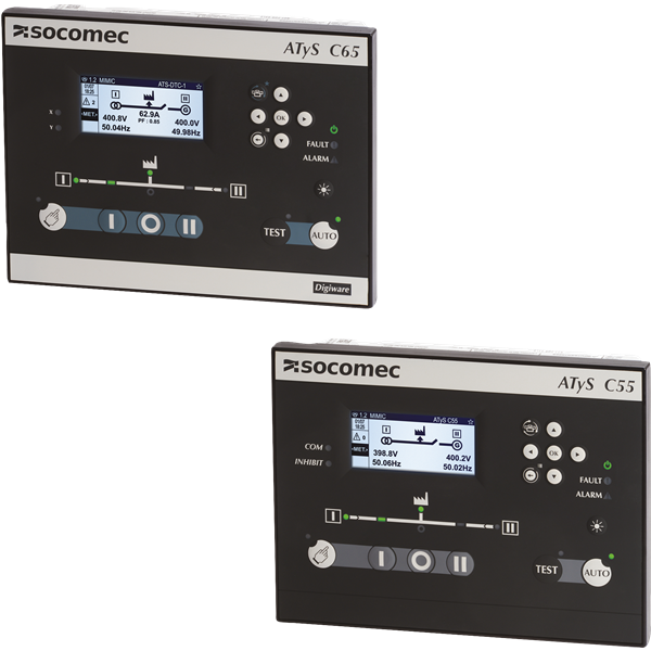 Socomec Transfer Switch Controllers