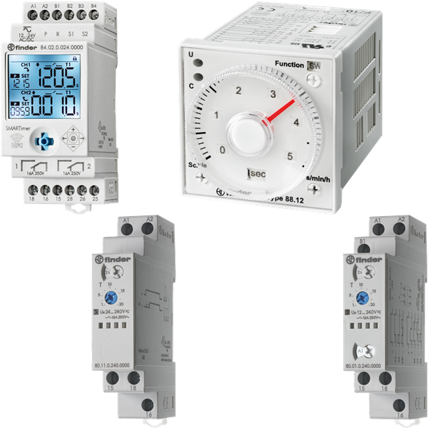 Finder Timer Relays Stylized Photo