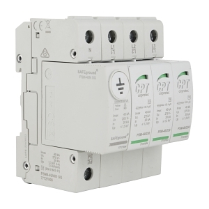 SPD PSM TYPE 2 3PH L-L-L-N-PE Imax 40kA 400V AC SAFEGROUND