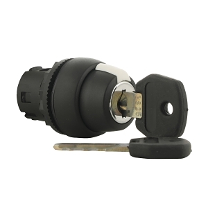 KEY SELECTOR SW 22.5mm PLASTIC 3 POSITION SR LR KR C 3825