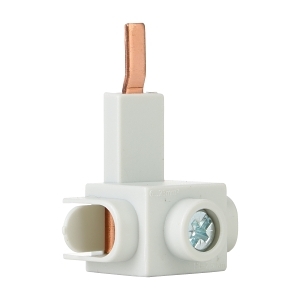TERMINAL AXIAL PIN 25mm LONG INSULATED