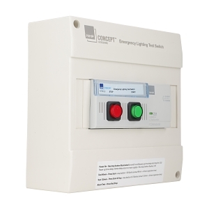 EMERGENCY LIGHTING TEST UNIT PUSH BUTTON (ENCLOSED TYPE)