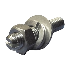 INSULATOR MOUNTING KIT M6x25mm STUD INCLUDES NUT AND WASHERS