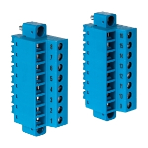 EX 1719 I/O FRONT SCREW TERMINAL 2 x 8P