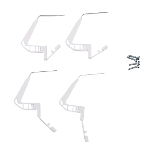 MOD6+ LDC FLUSH PLASTER MOUNT KIT SET OF 4 SUIT MD6LLxxFx