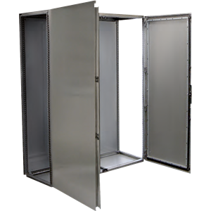 nVent HOFFMAN MCSS and MCDS Stainless Steel Bayable Floor Standing Enclosures