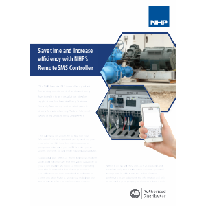 NHP Remote SMS Controller Flyer