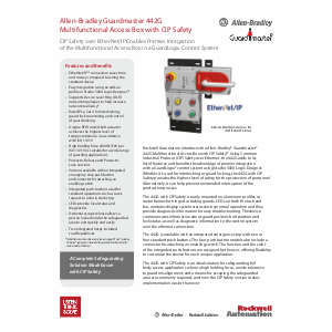 Allen-Bradley 442G Multifunctional Access Box with CIP Safety Brochure